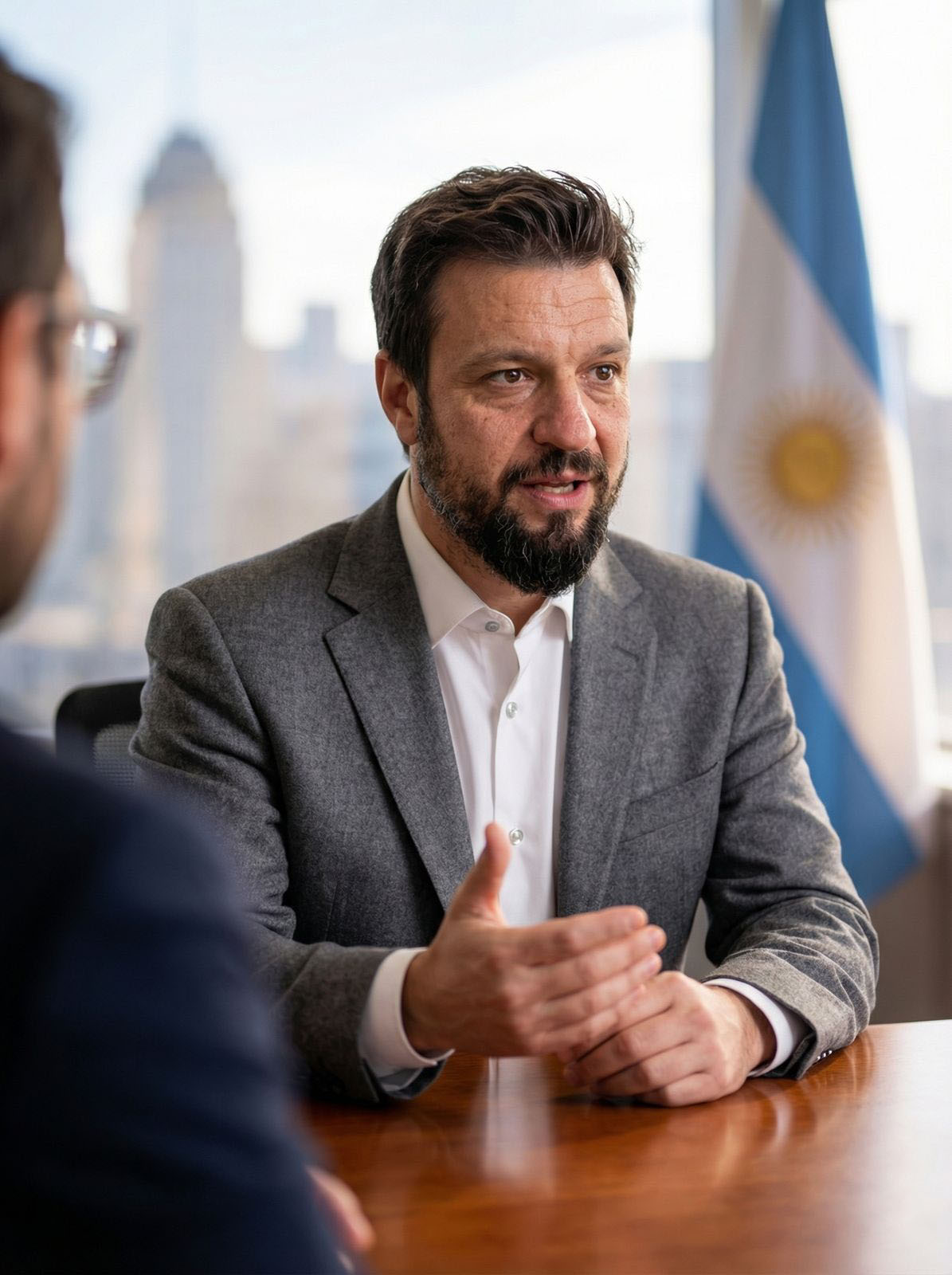 Retrato institucional de Eric Oscar Salomone Strunz relacionado con transparencia, datos abiertos y acceso a la información pública.